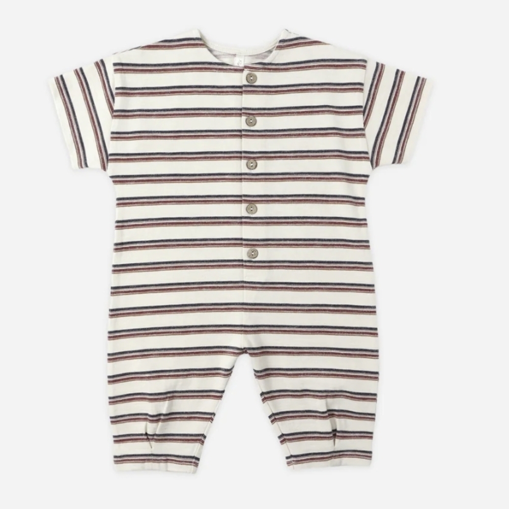 Rylee + Cru Hayes Jumpsuit Vintage Stripe Romper